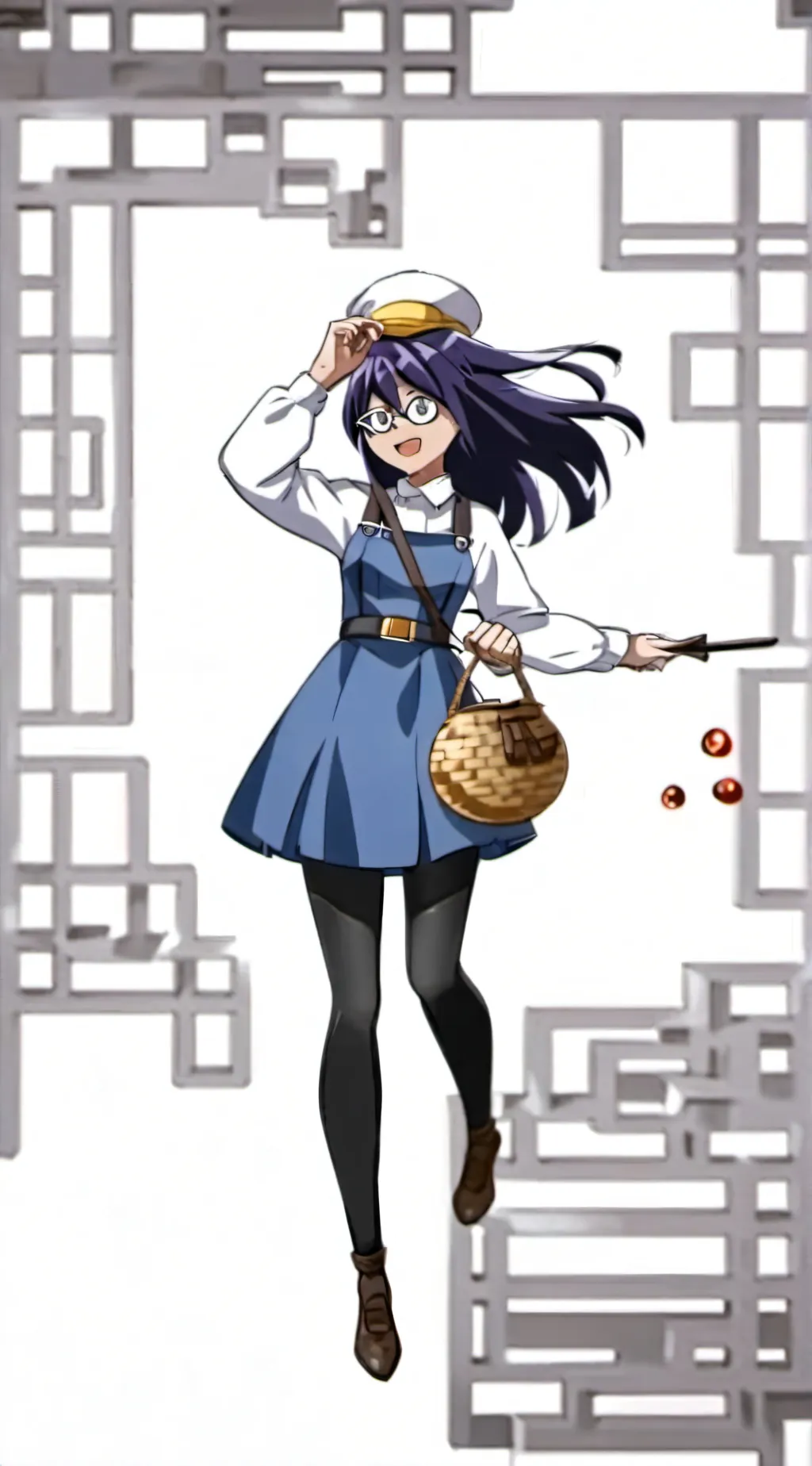 ai character: midnight  background