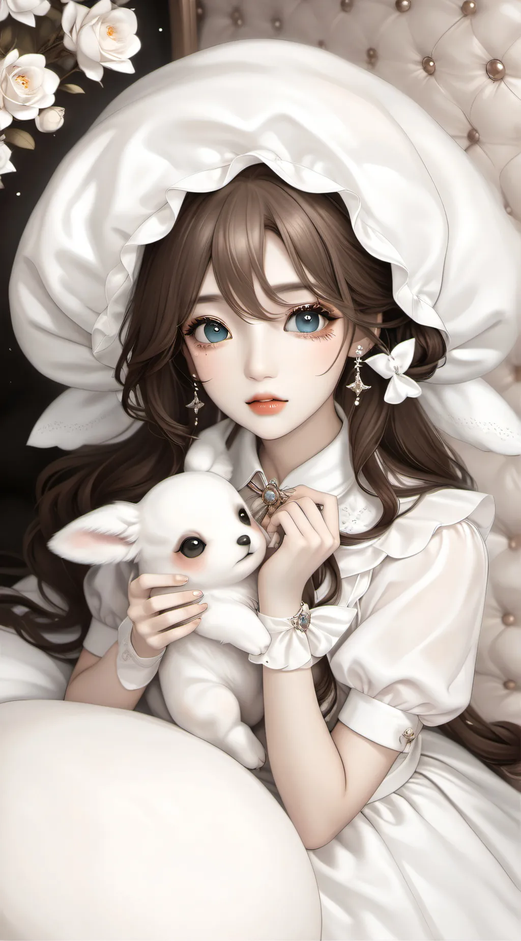 ai character: Lilly background