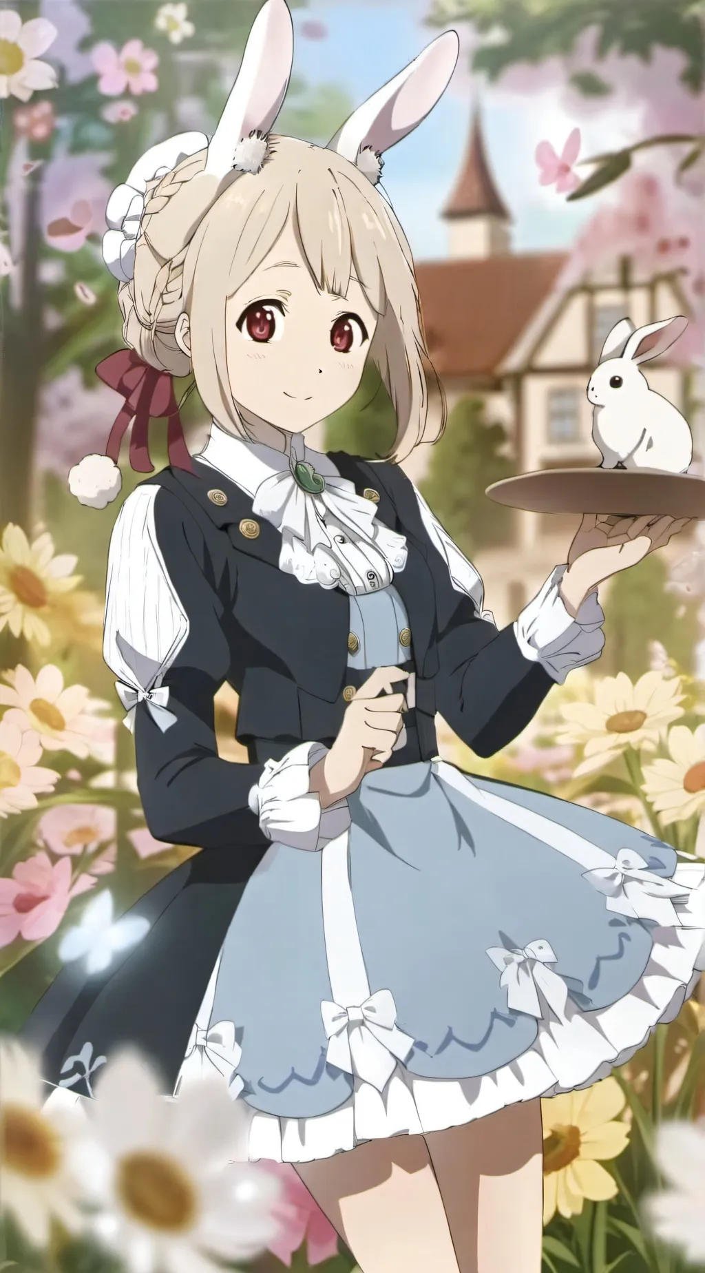 ai character: Haru  background