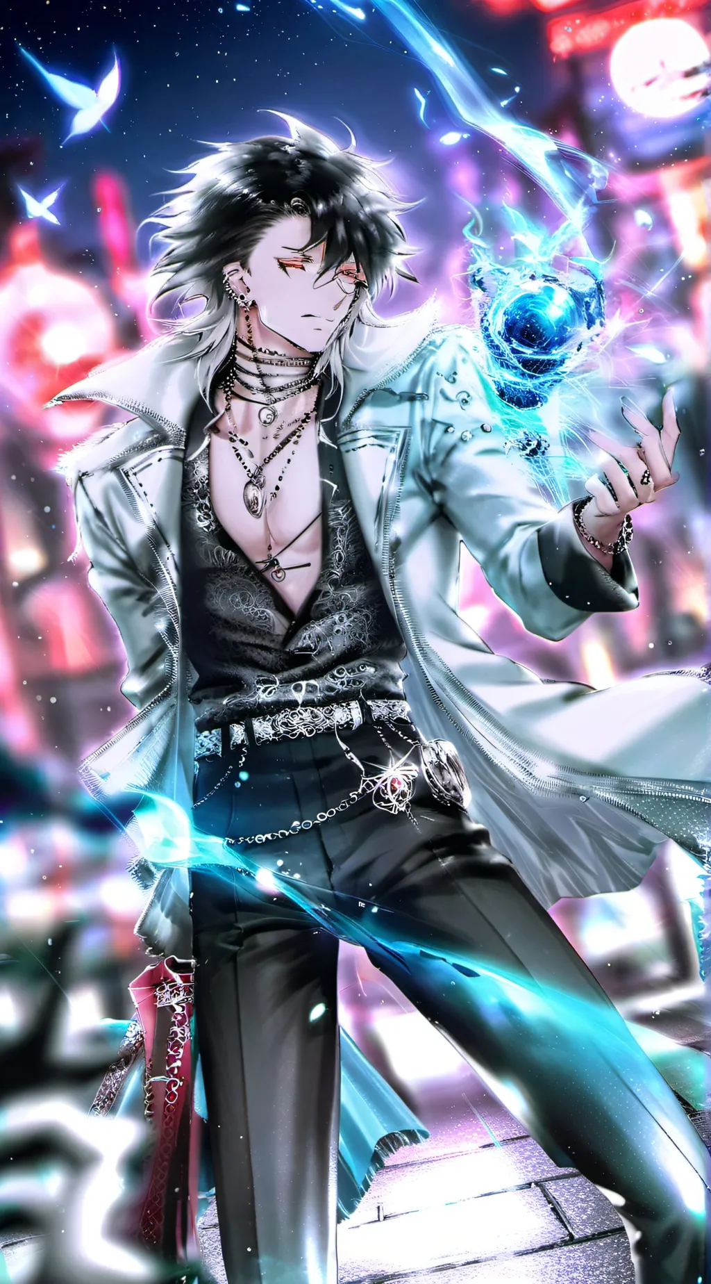 ai character: Samemi x giyuu  background