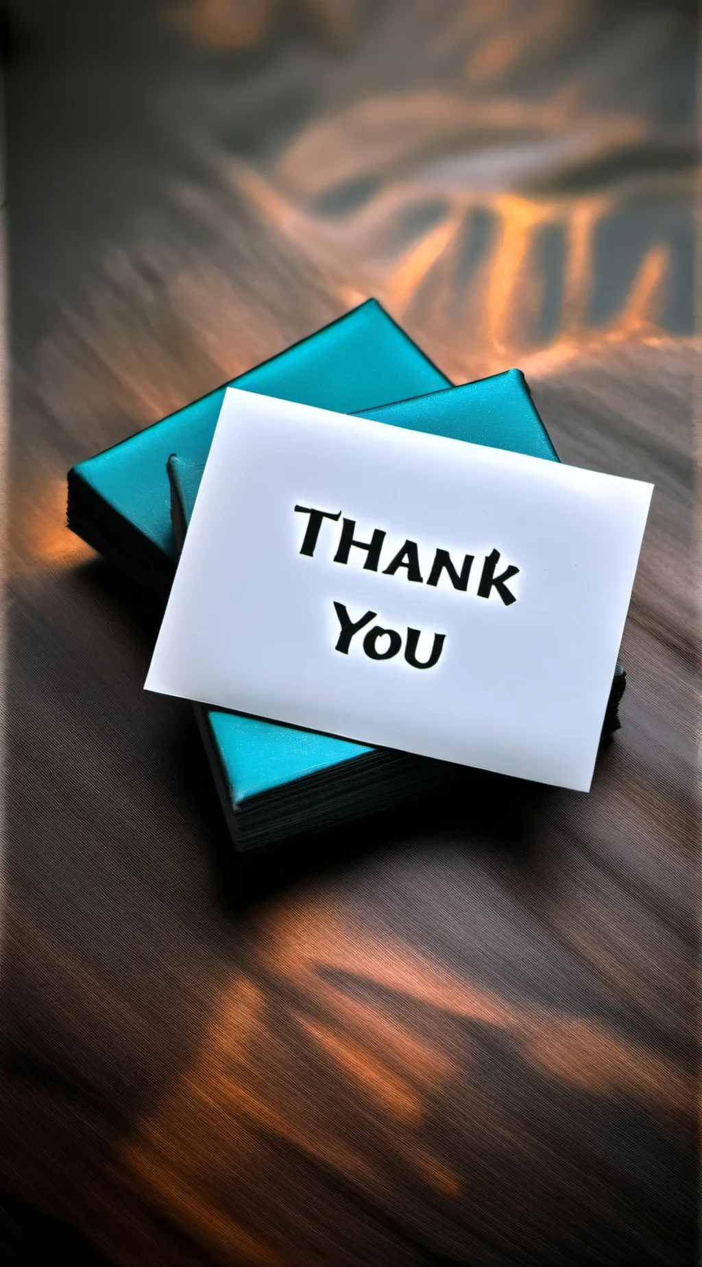 ai character: thank you background