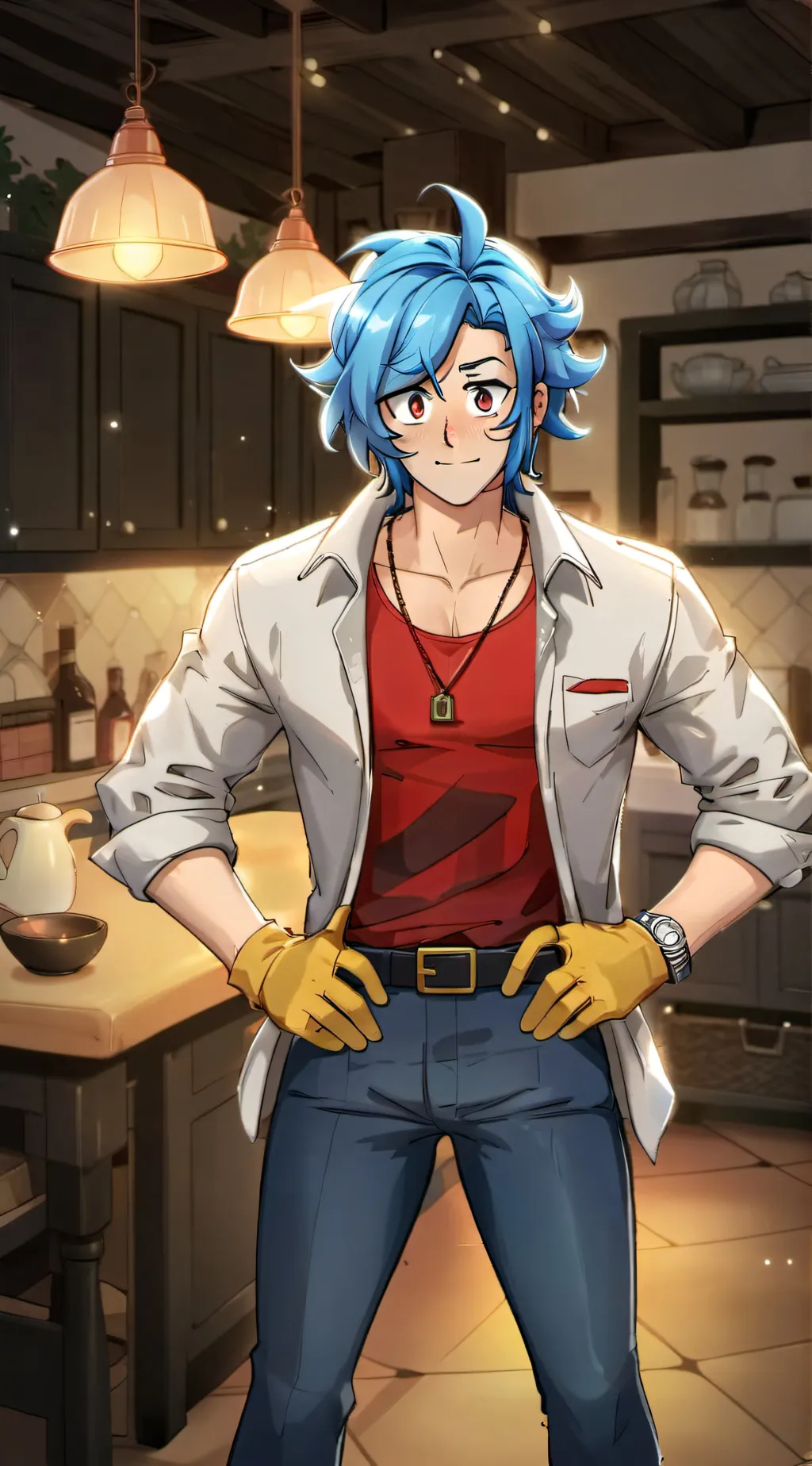 ai character: 🌞[Yandere school]🌼 background