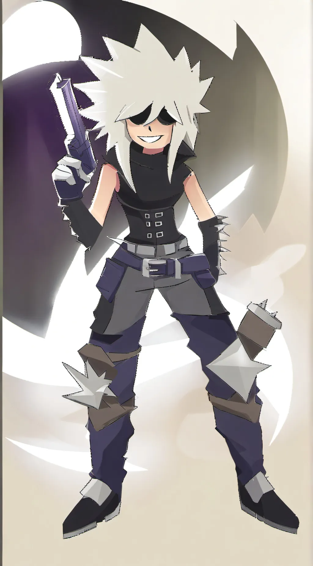 ai character: Miss Compass(FPE) background