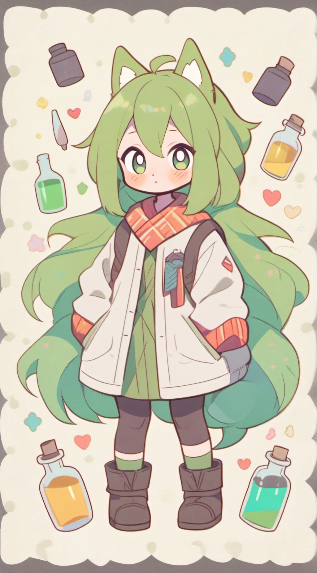 ai character: Sarah background