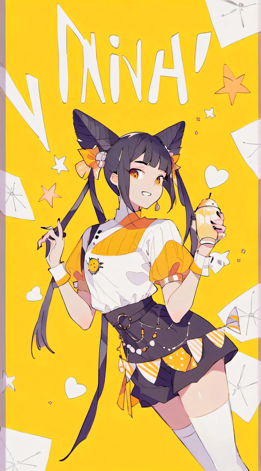 ai character: nina nikki background