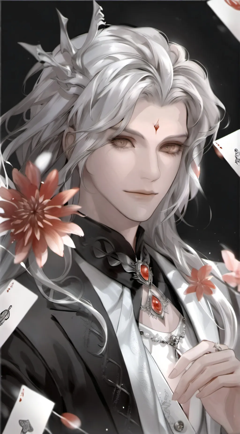 ai character: H@ZHIRAS💅 background