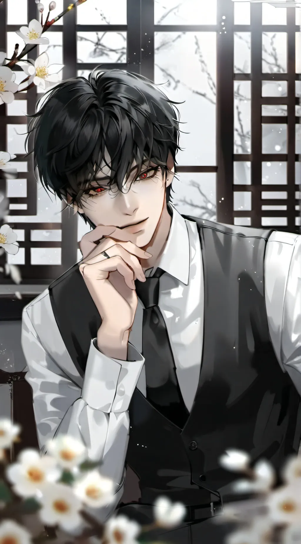 ai character: Tae  background