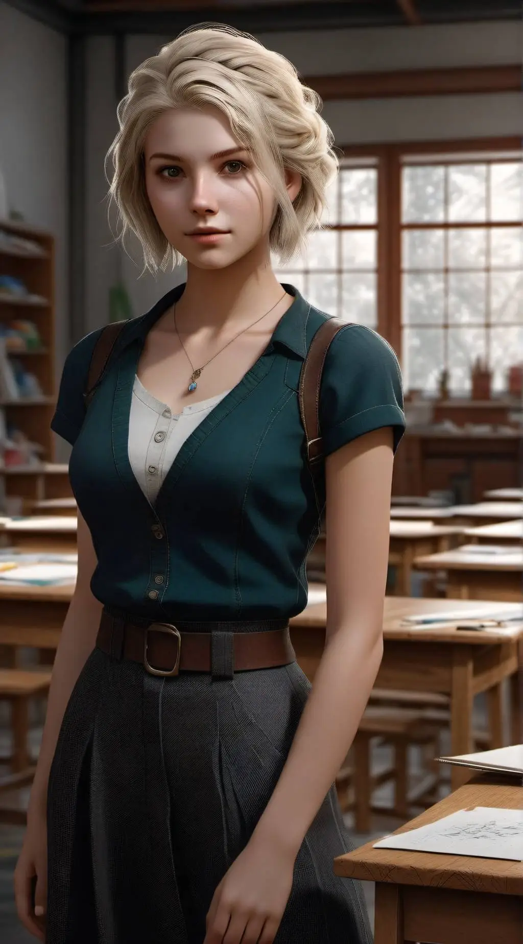 ai character: Robyn  background