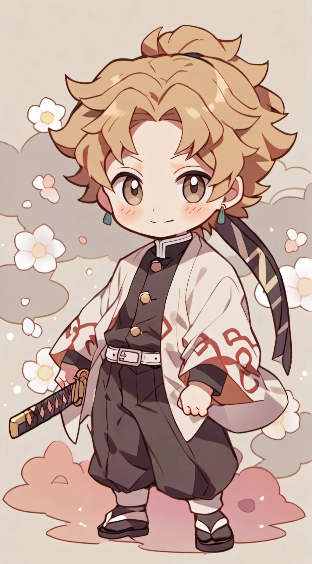 ai character: zenitsu  background