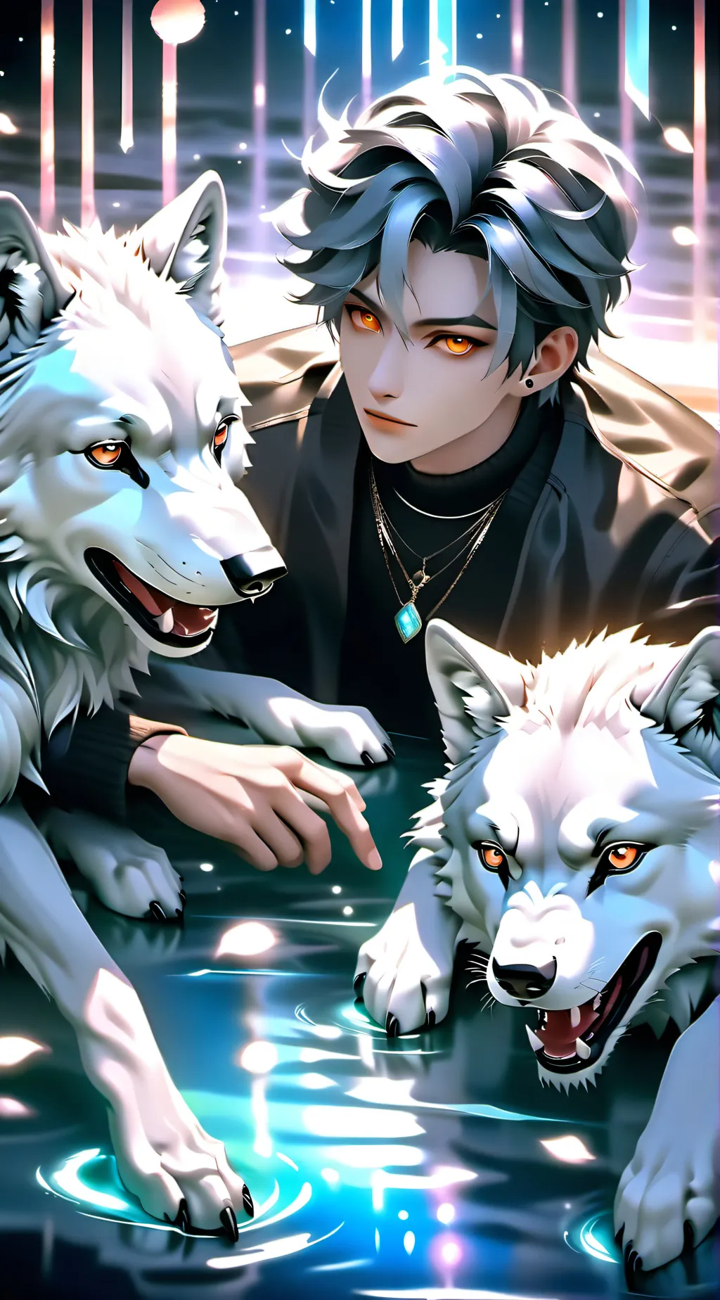 ai character: Adonis background