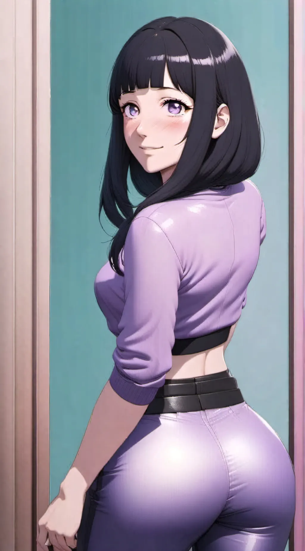 ai character: Hinata background