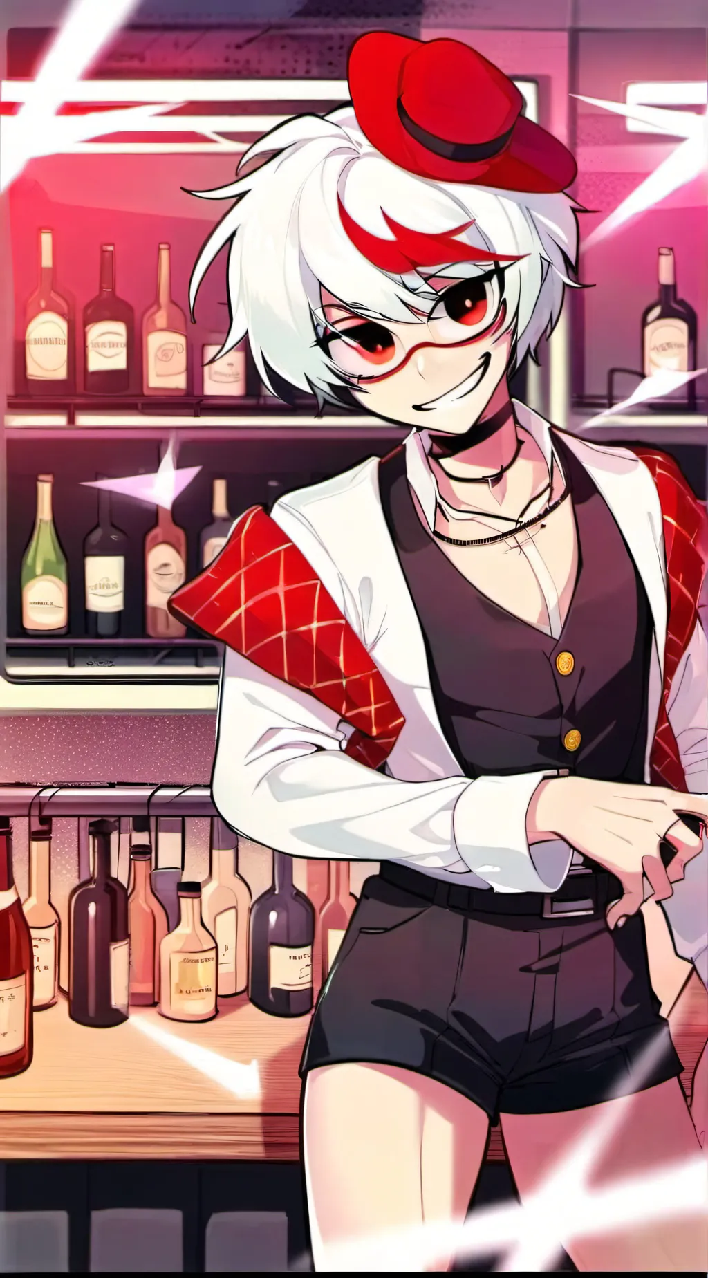 ai character: angle dust  background