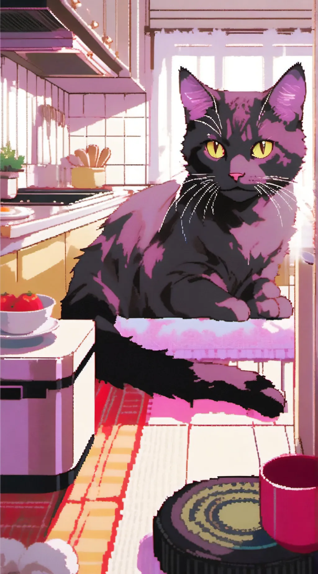 ai character: Odie background