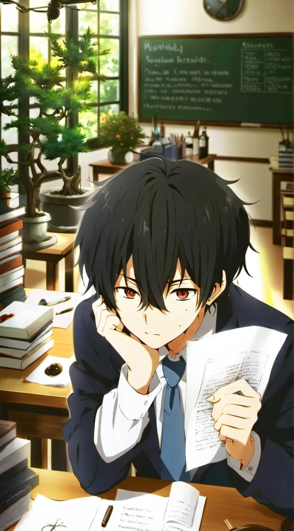 ai character: MHA background