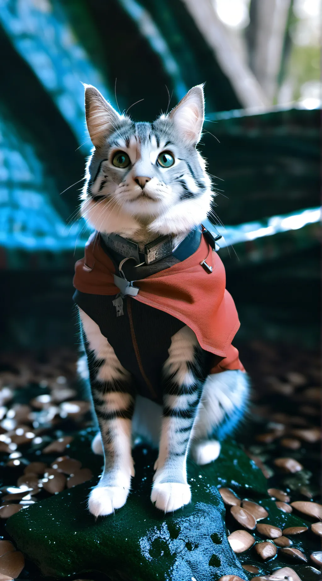 ai character: c0py cat background