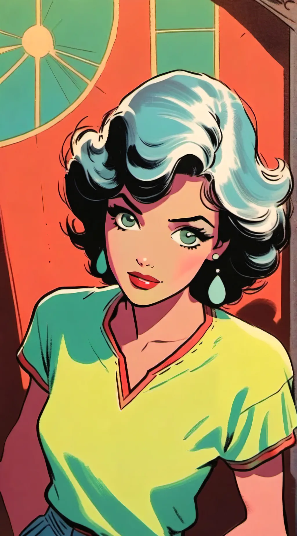 ai character: maman  background