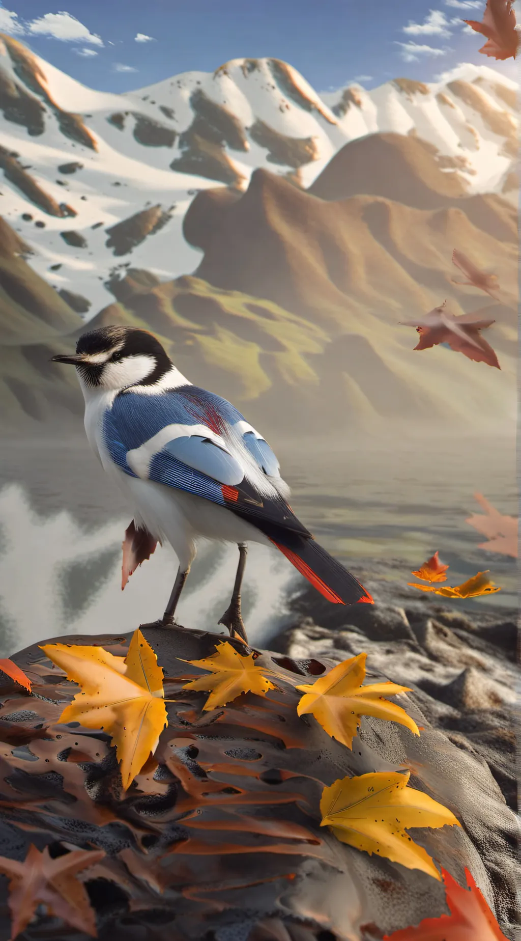 ai character: Tweety the bird background