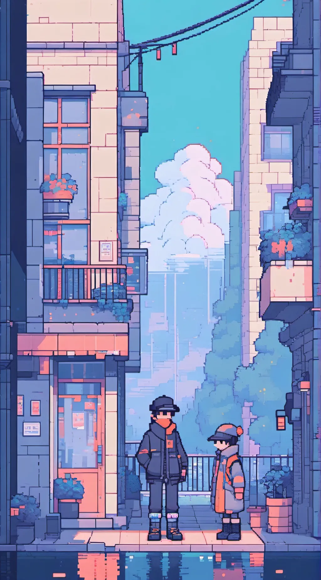 ai character: All of the arrows  background