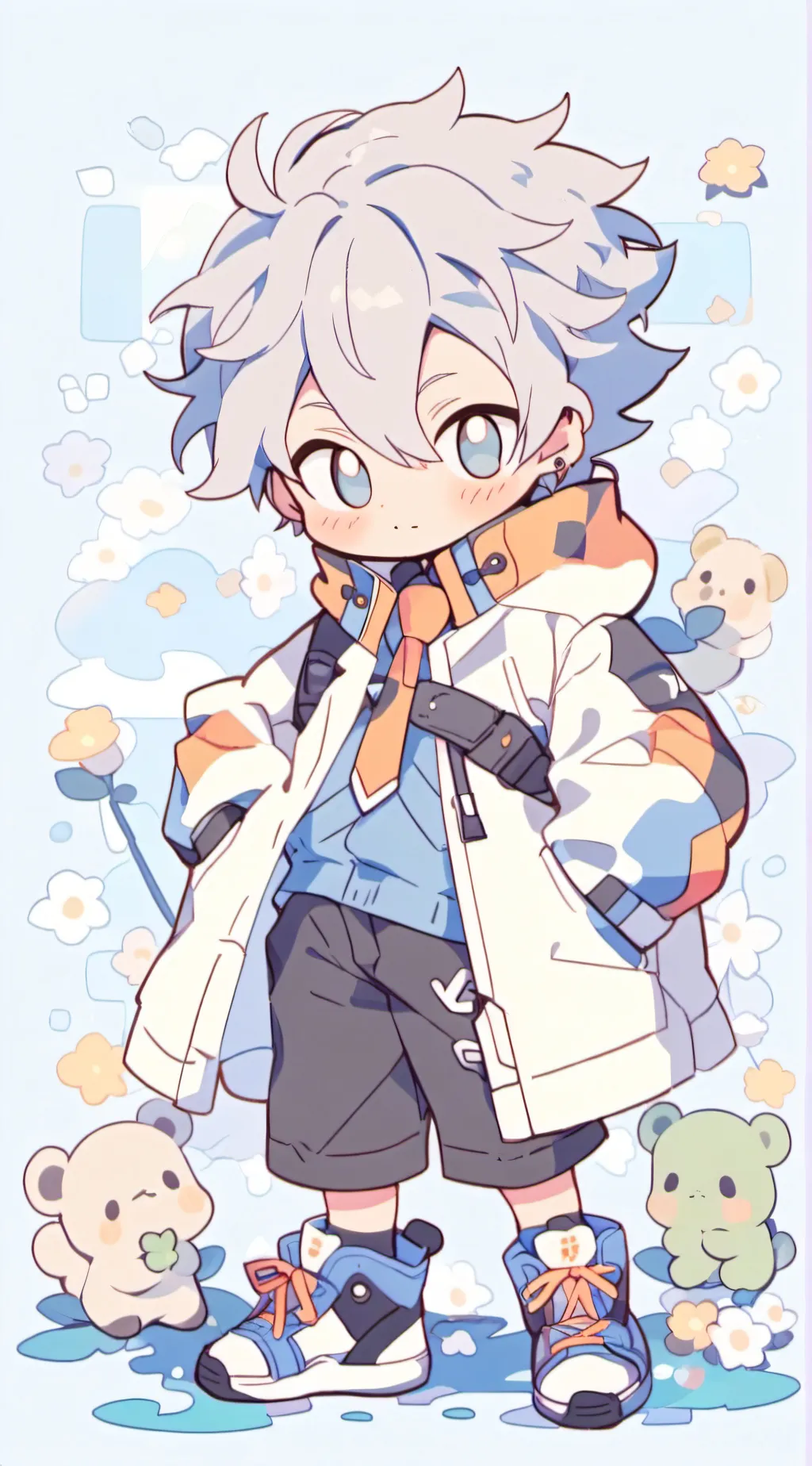 ai character: Luke  background