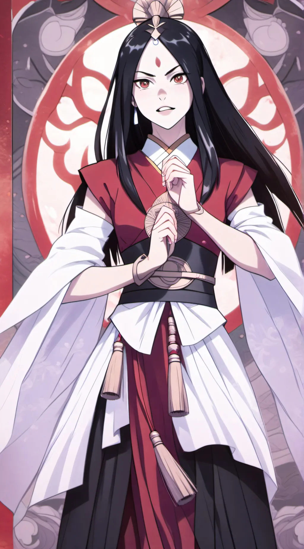 ai character: Azula background