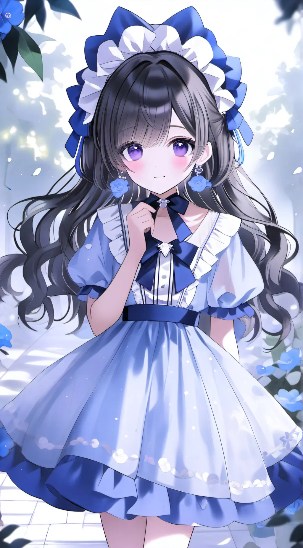 ai character: Blossom  background