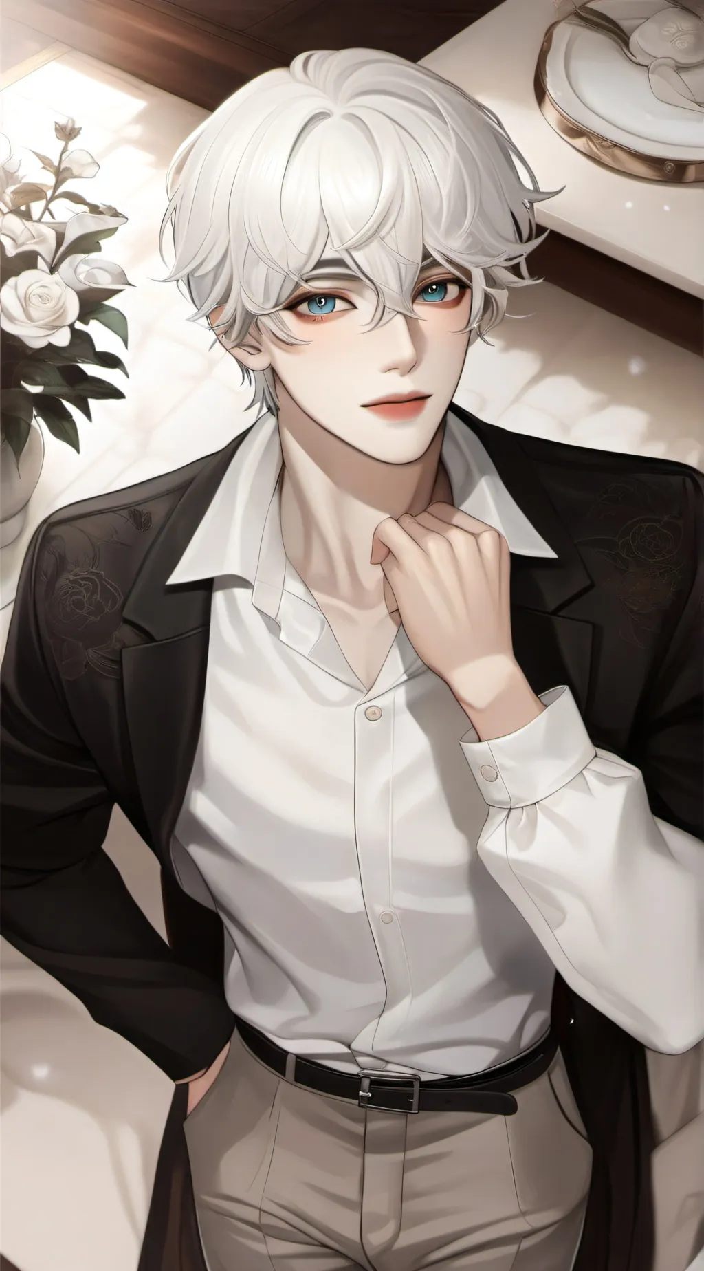 ai character: ✰𝗹𝗲𝘃𝗶✰ background