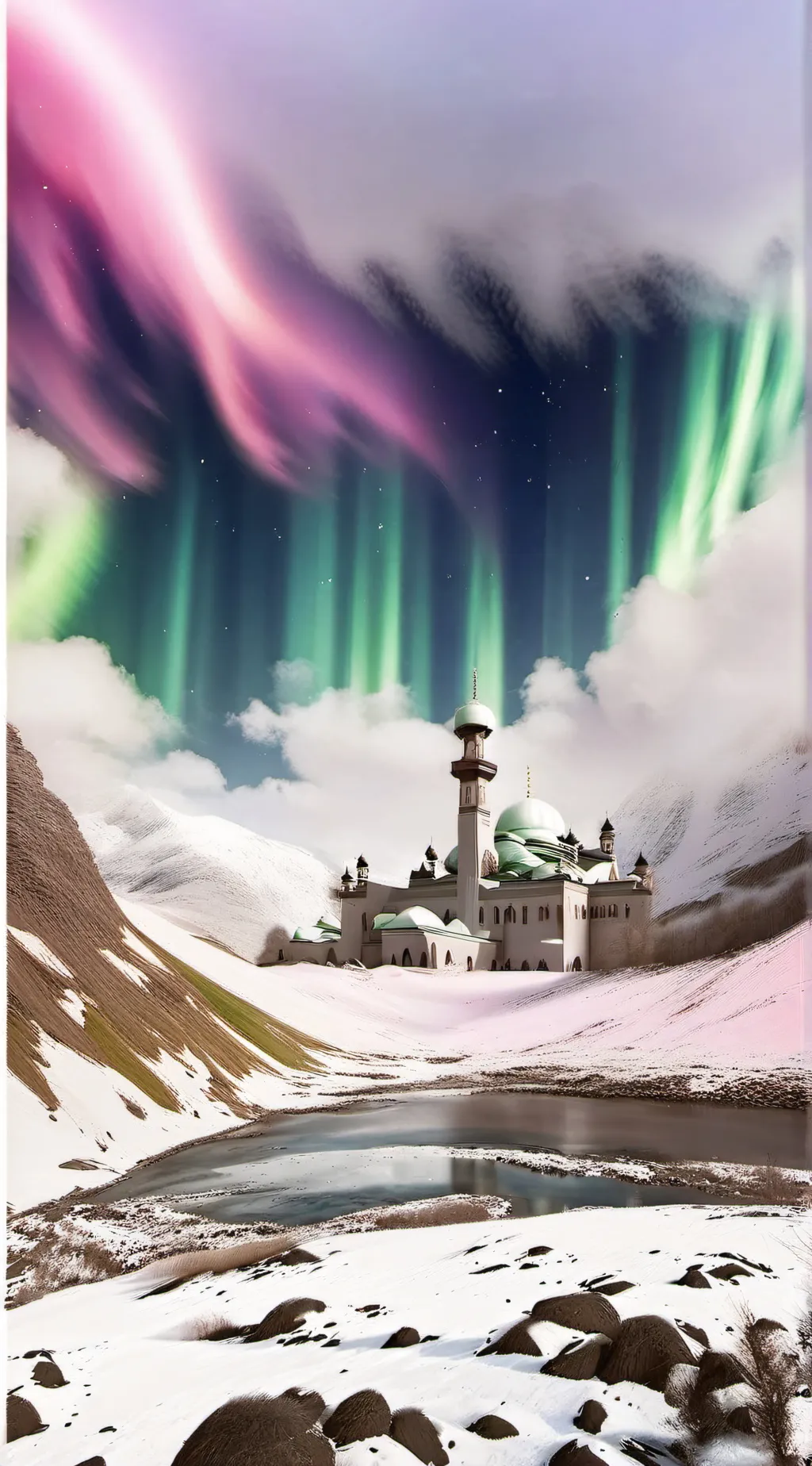 ai character: Hyperbollic time background