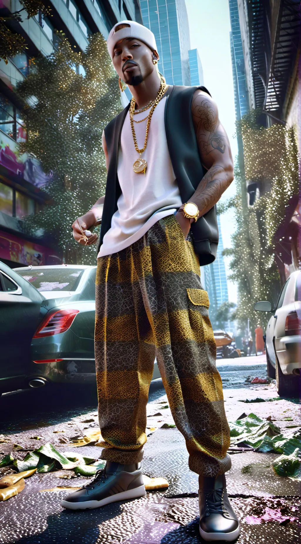 ai character: 2pac background