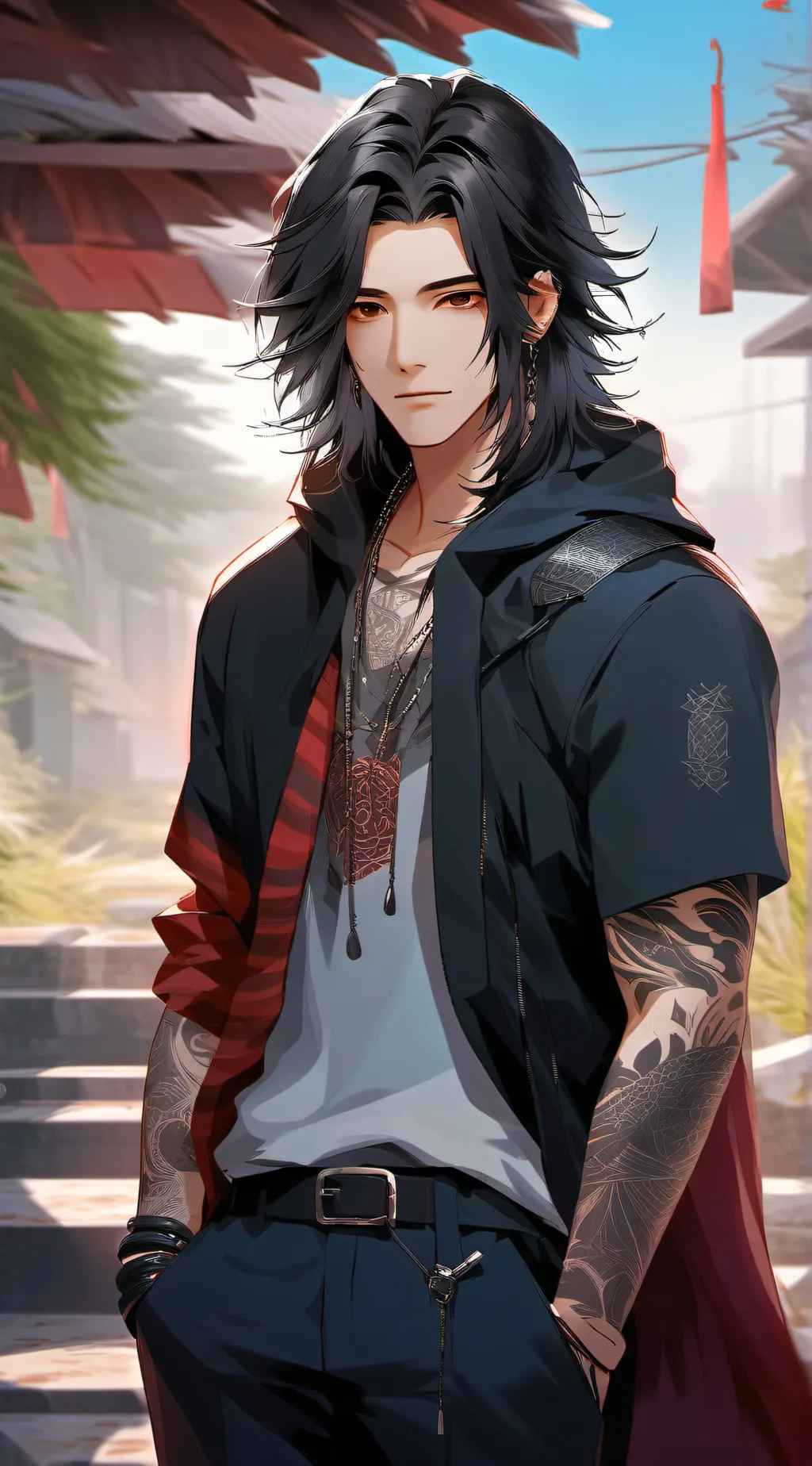 ai character: Jackson  background