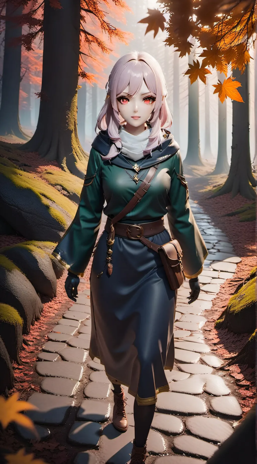 ai character: Aura background