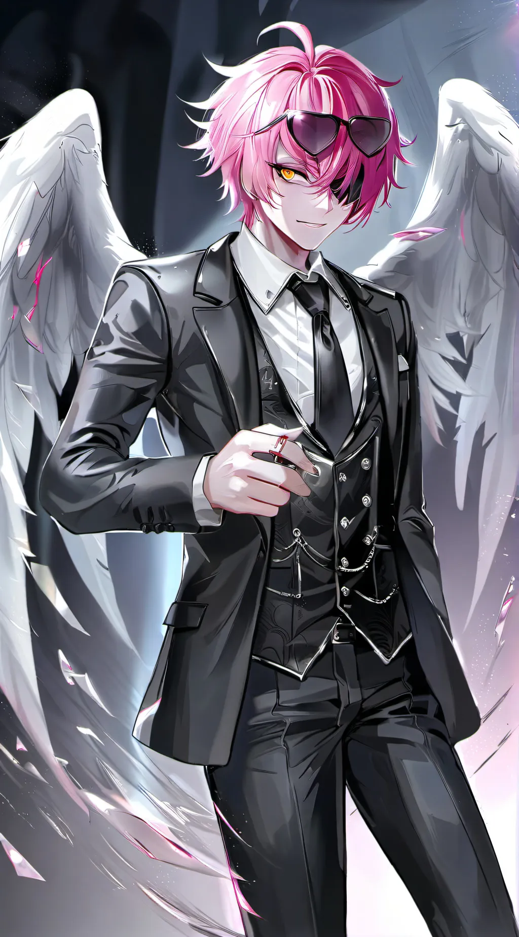 ai character: HuskerDust background