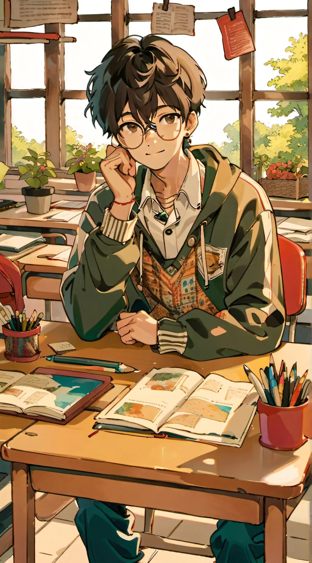 ai character: Daniel background