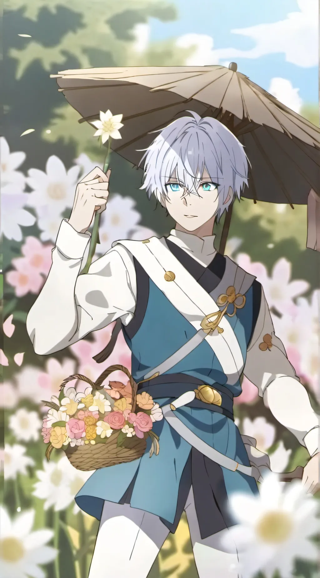 ai character: Satoru Gojo background