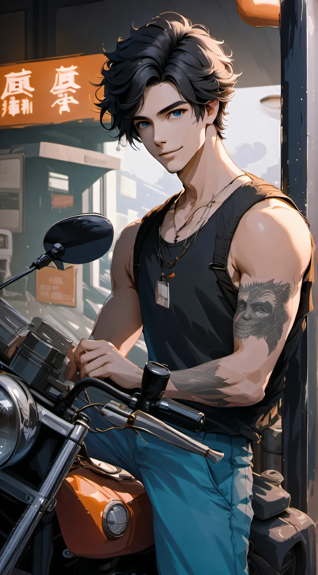 ai character: Jeb background