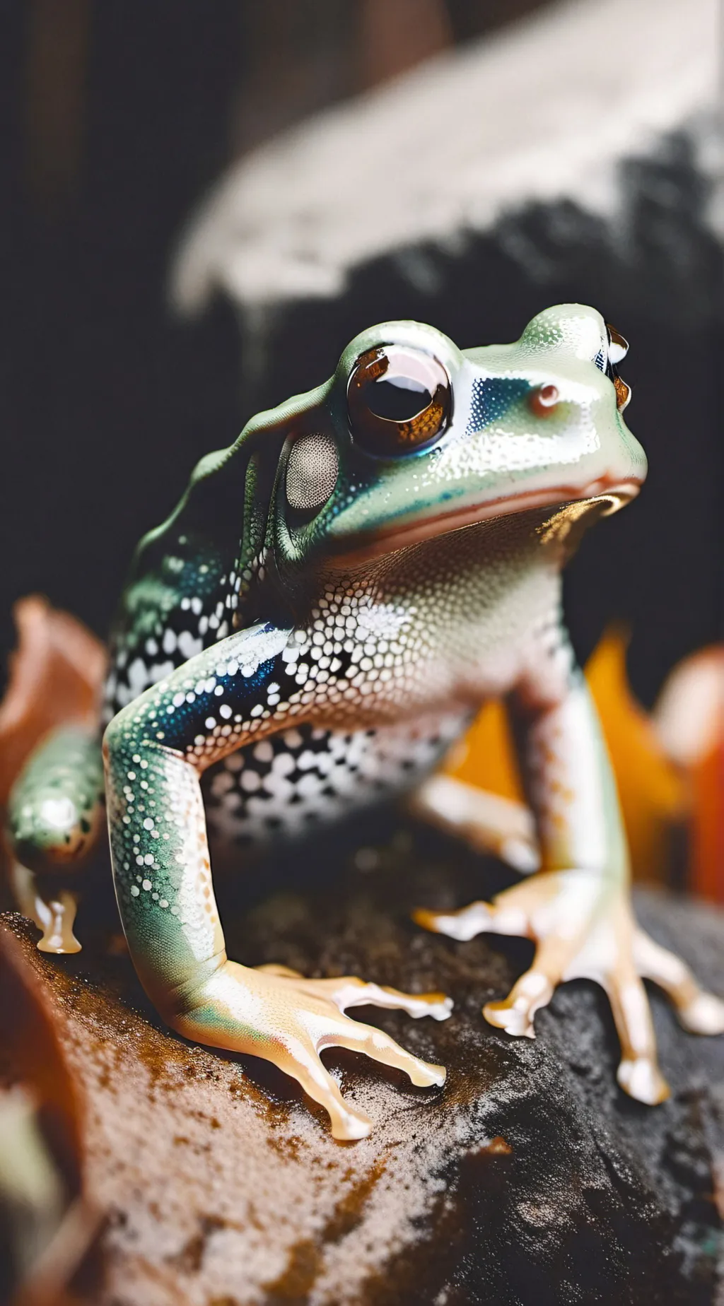 ai character: baby wilbur  background