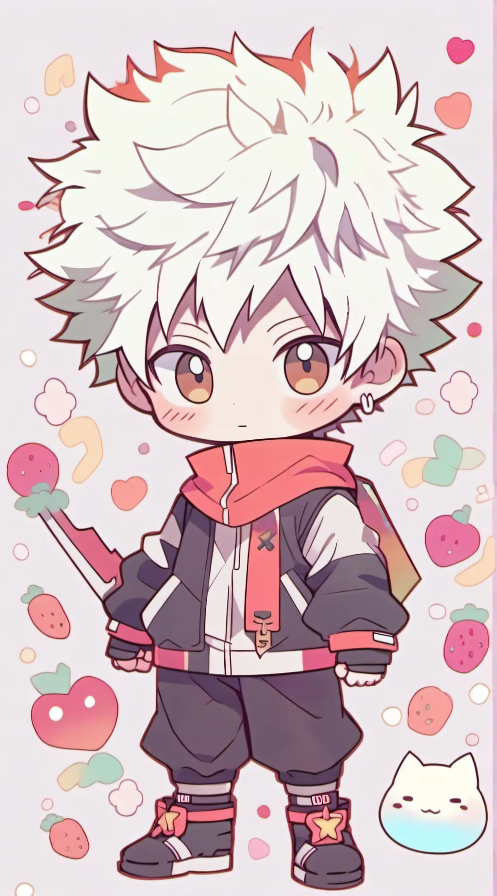 ai character: MHA(ZOMBIES 2) background