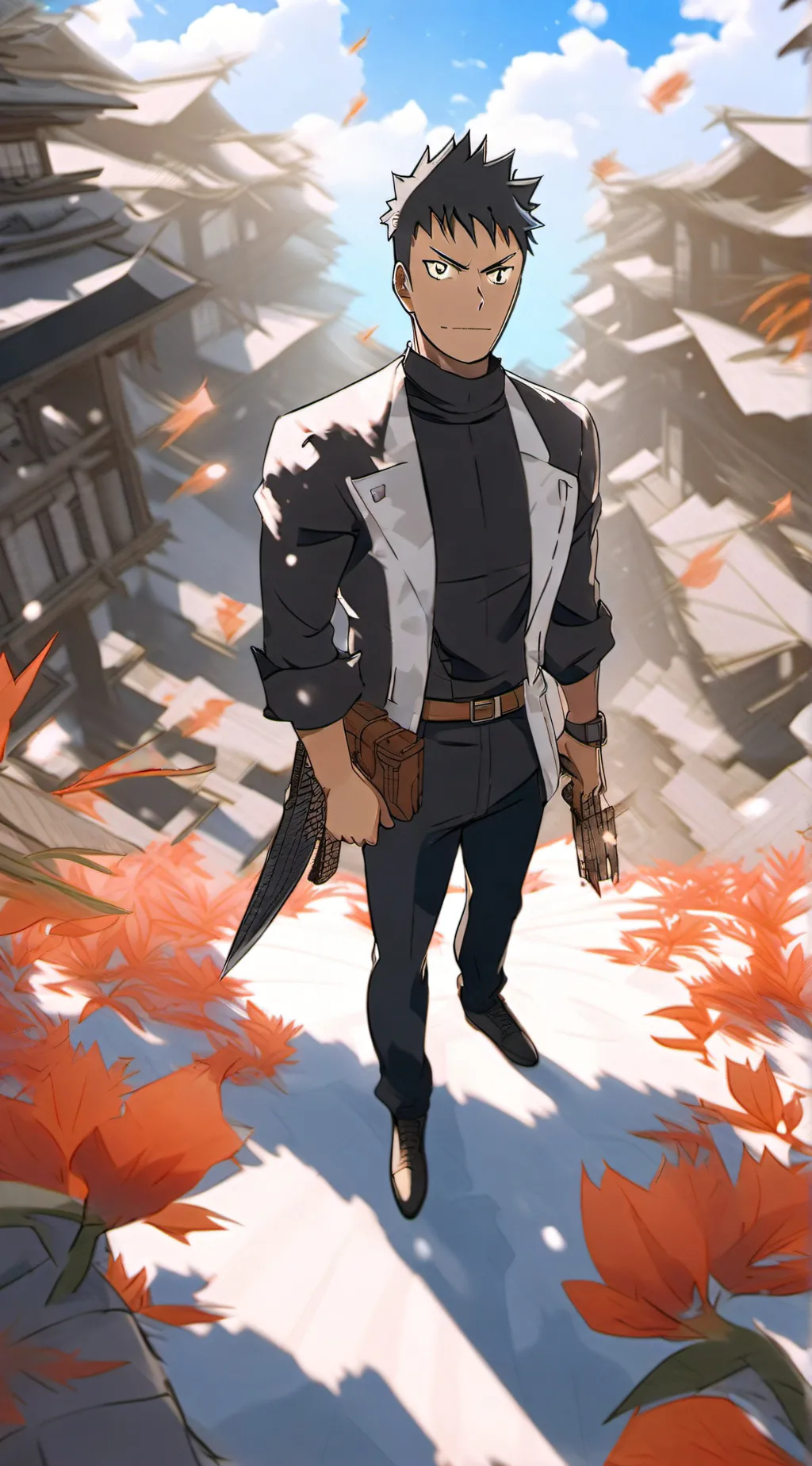 ai character: Kafka hinibo background