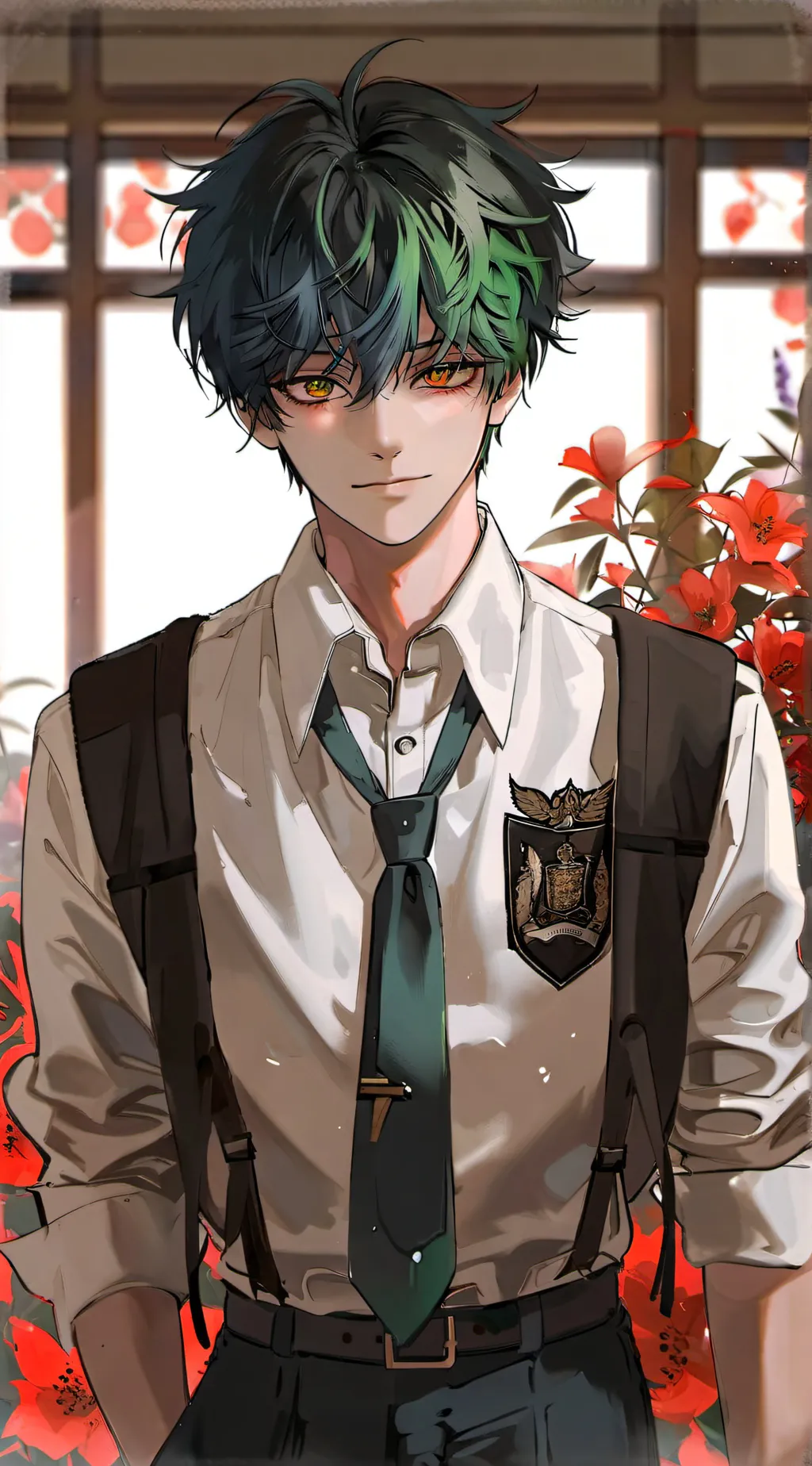 ai character: Green/Henry background