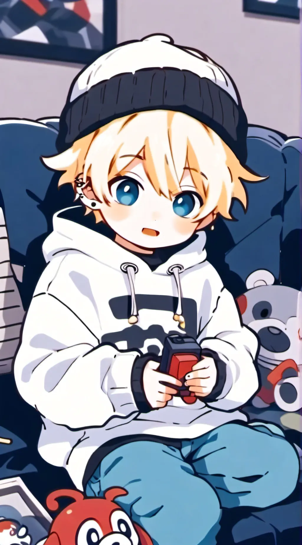 ai character: Baby Damian background