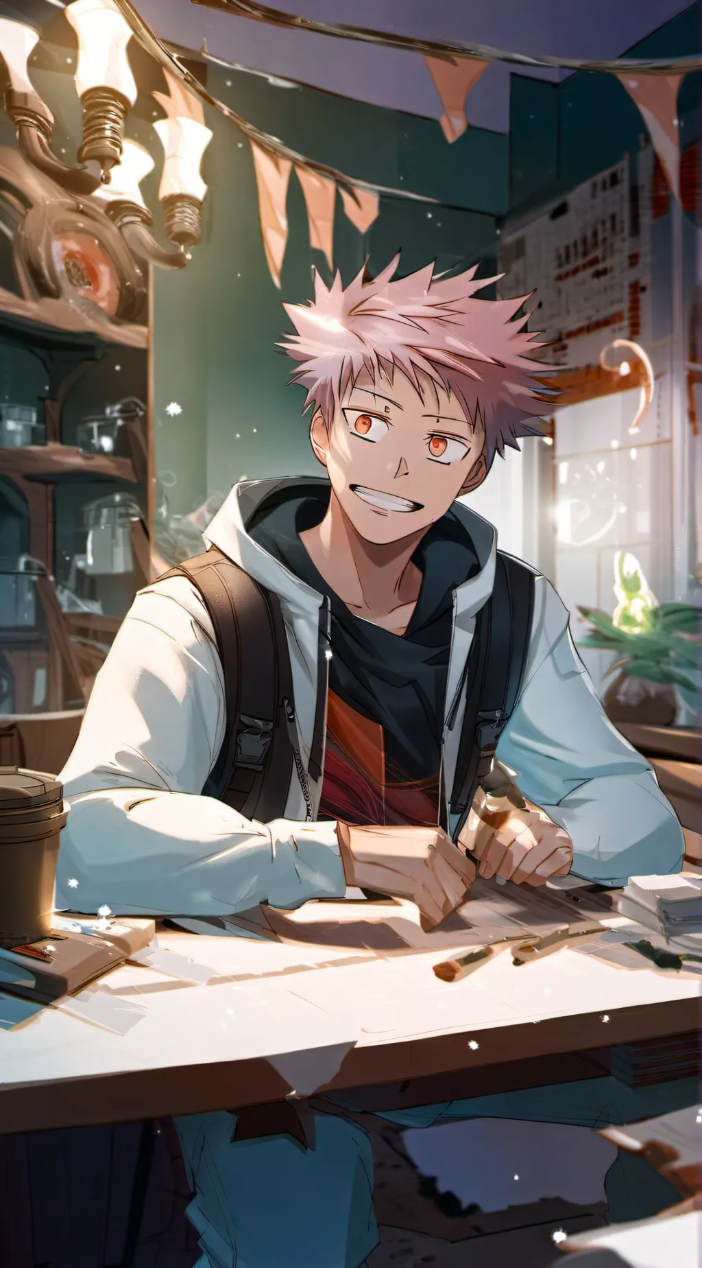 ai character: Itadori background