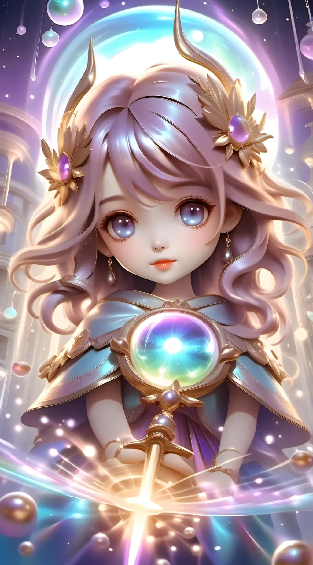 ai character: little mia background