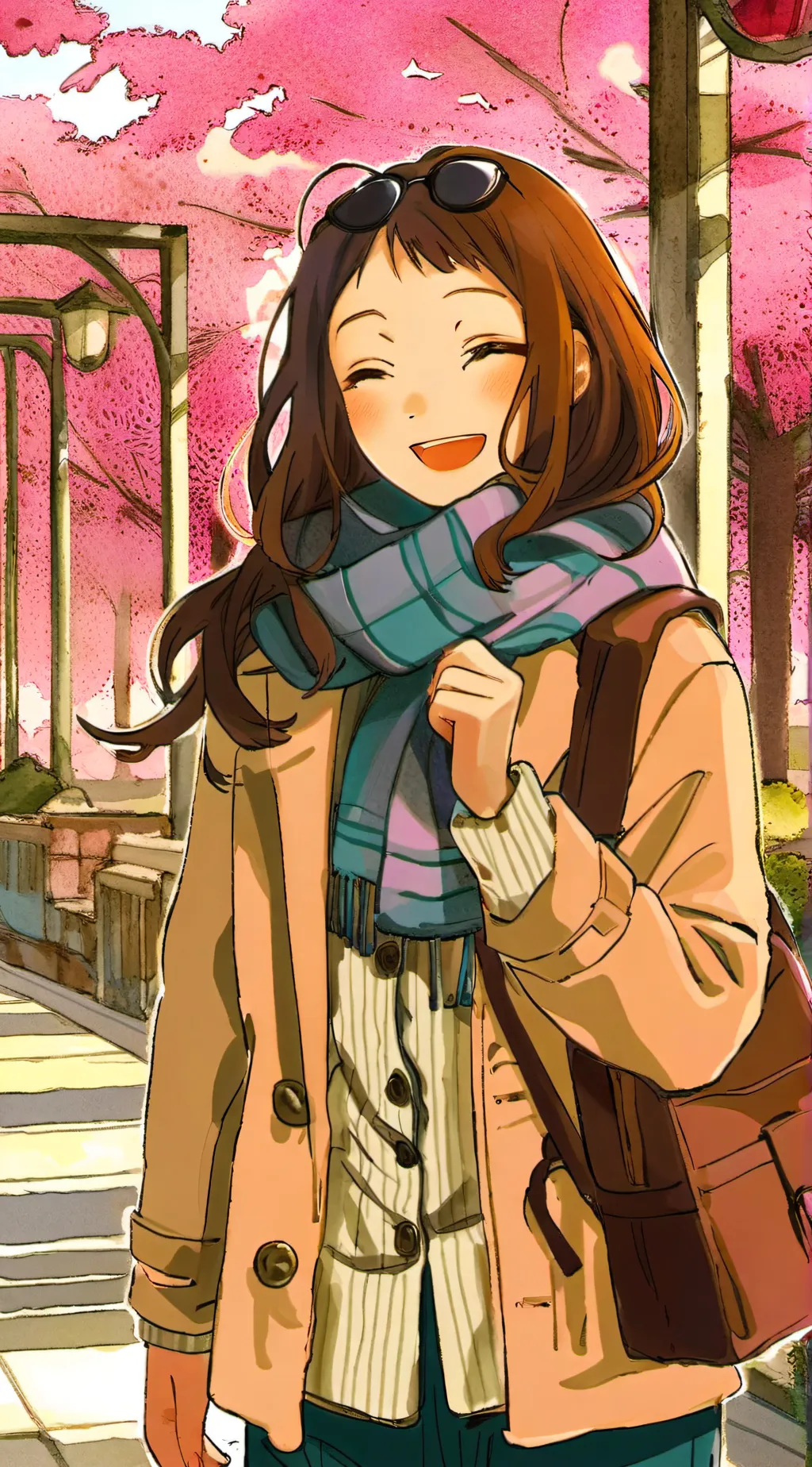 ai character: Ochaco Uraraka background