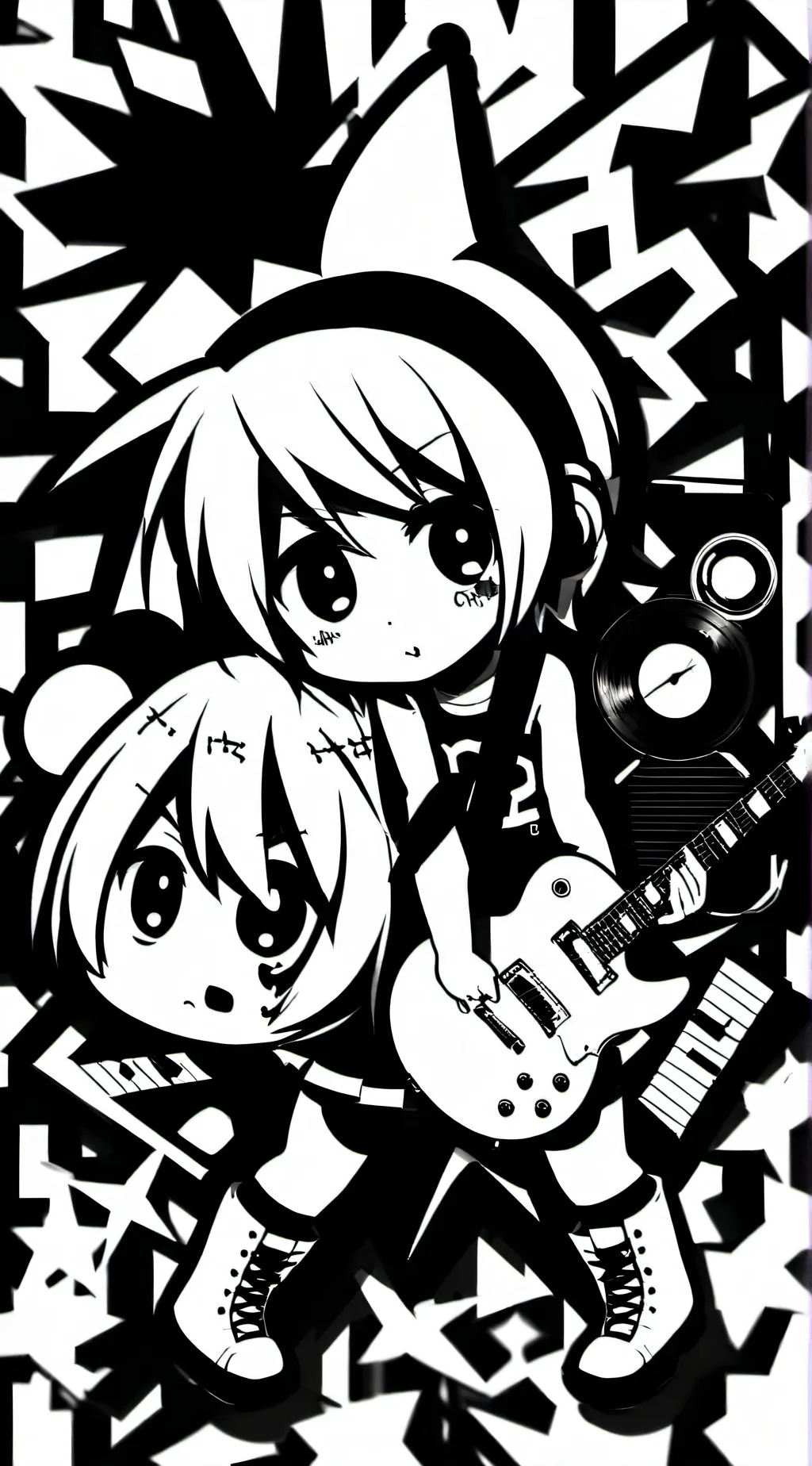 ai character: Aria background