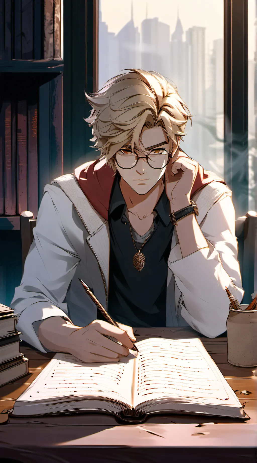 ai character: Cameron background