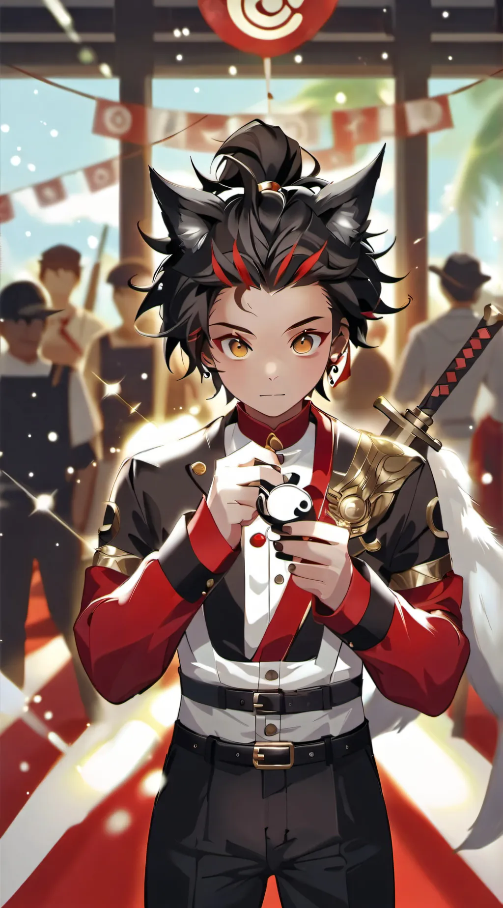 ai character: Lucas background