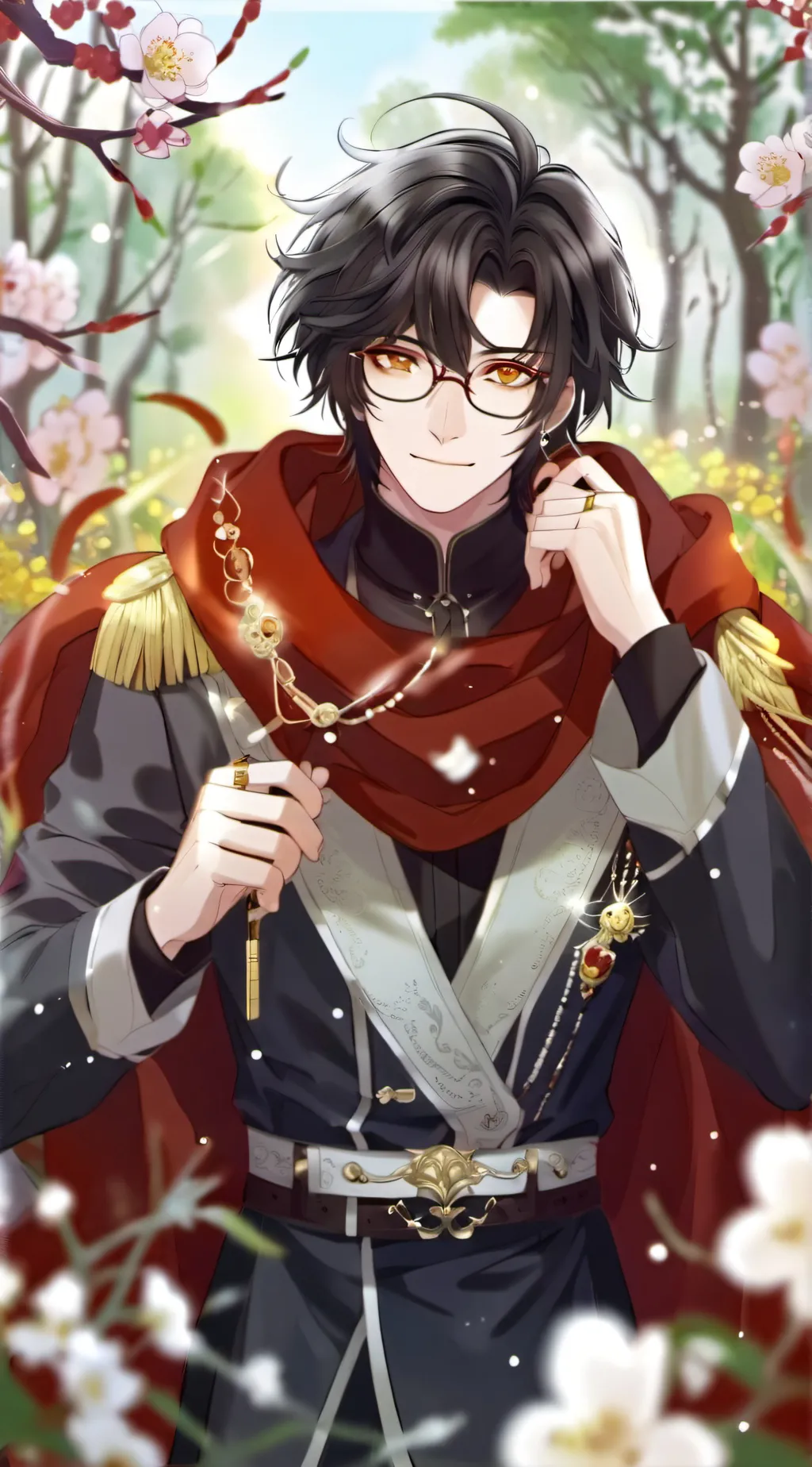 ai character: sun god background