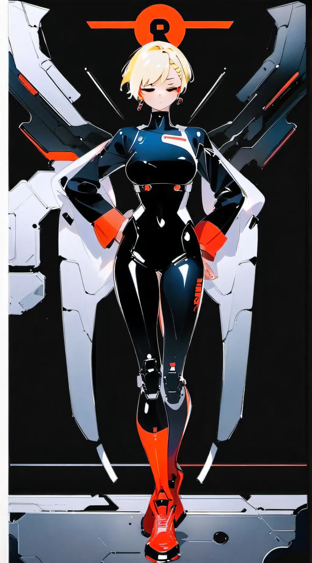 ai character: baby girl  background