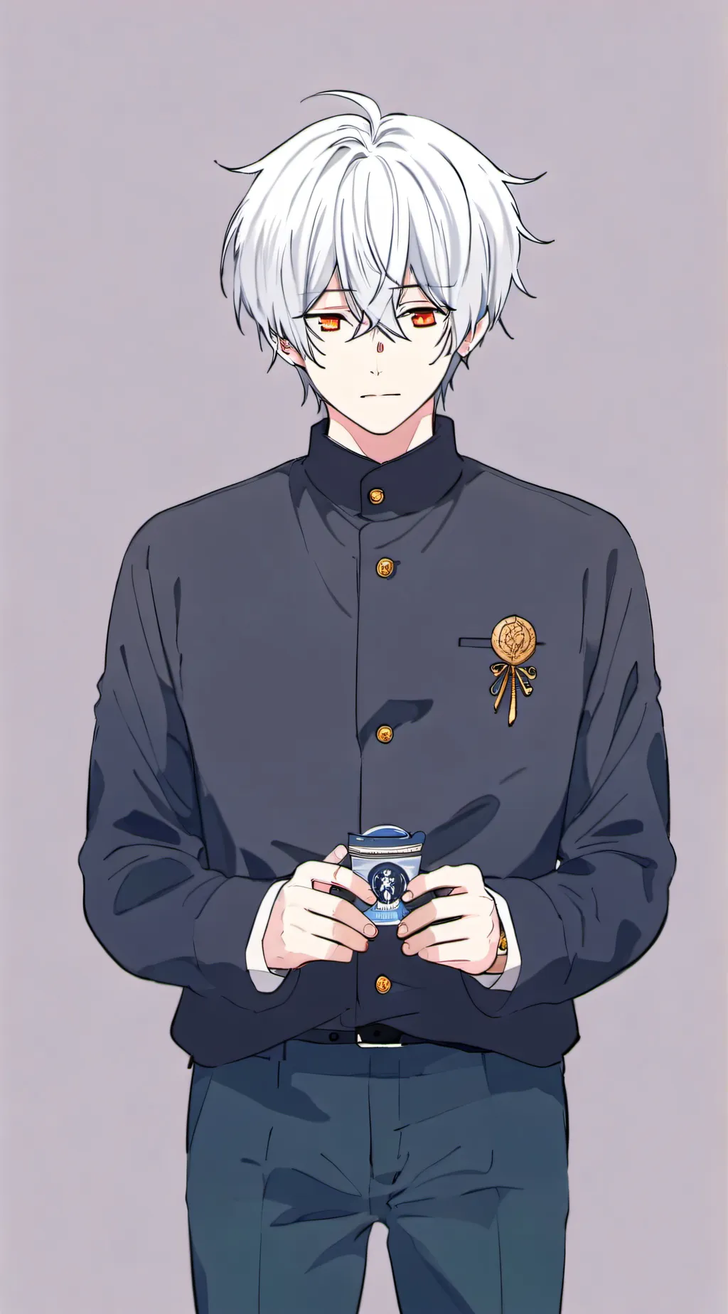 ai character: Theo background