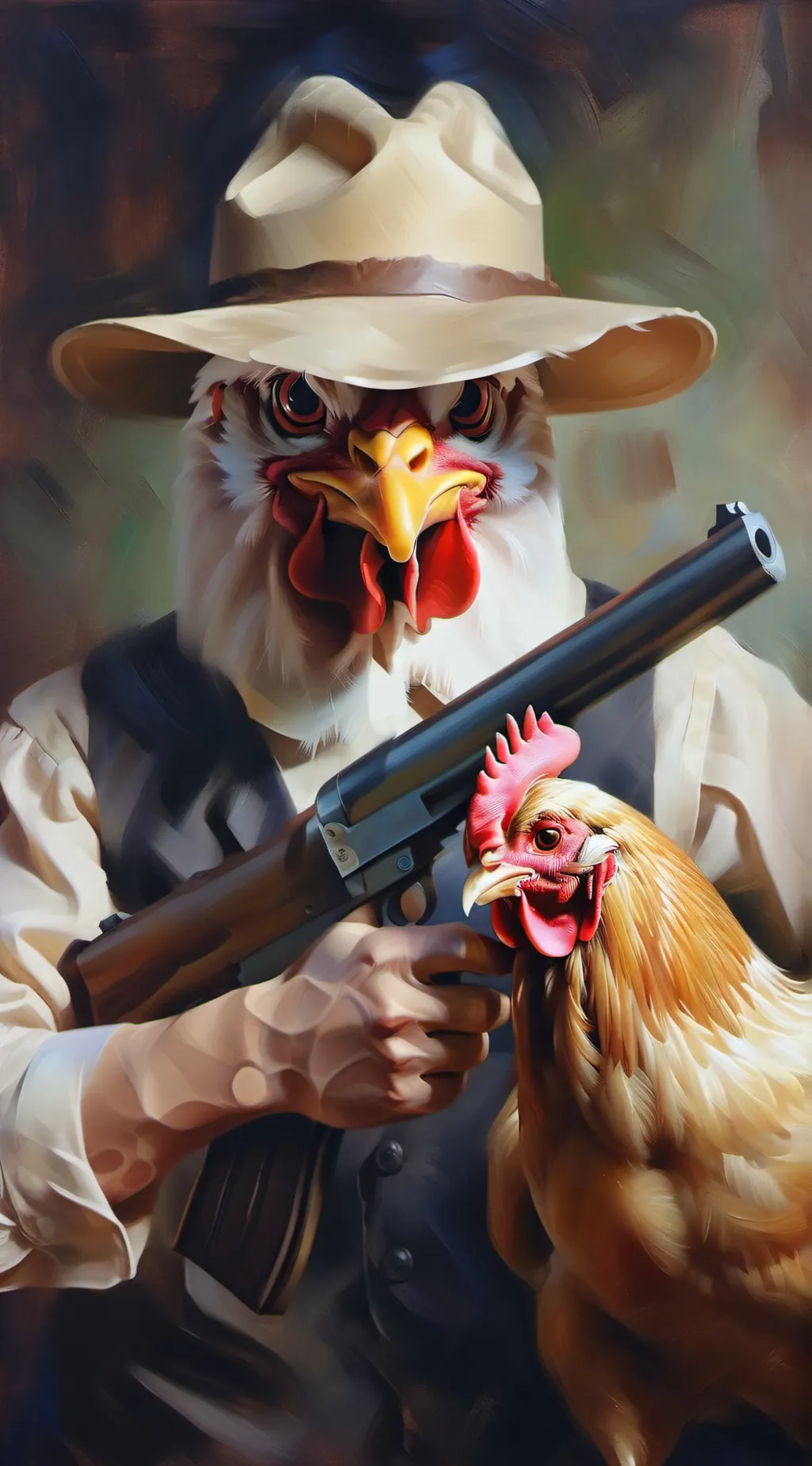 Talkie AI - Chat with killer chicken Me