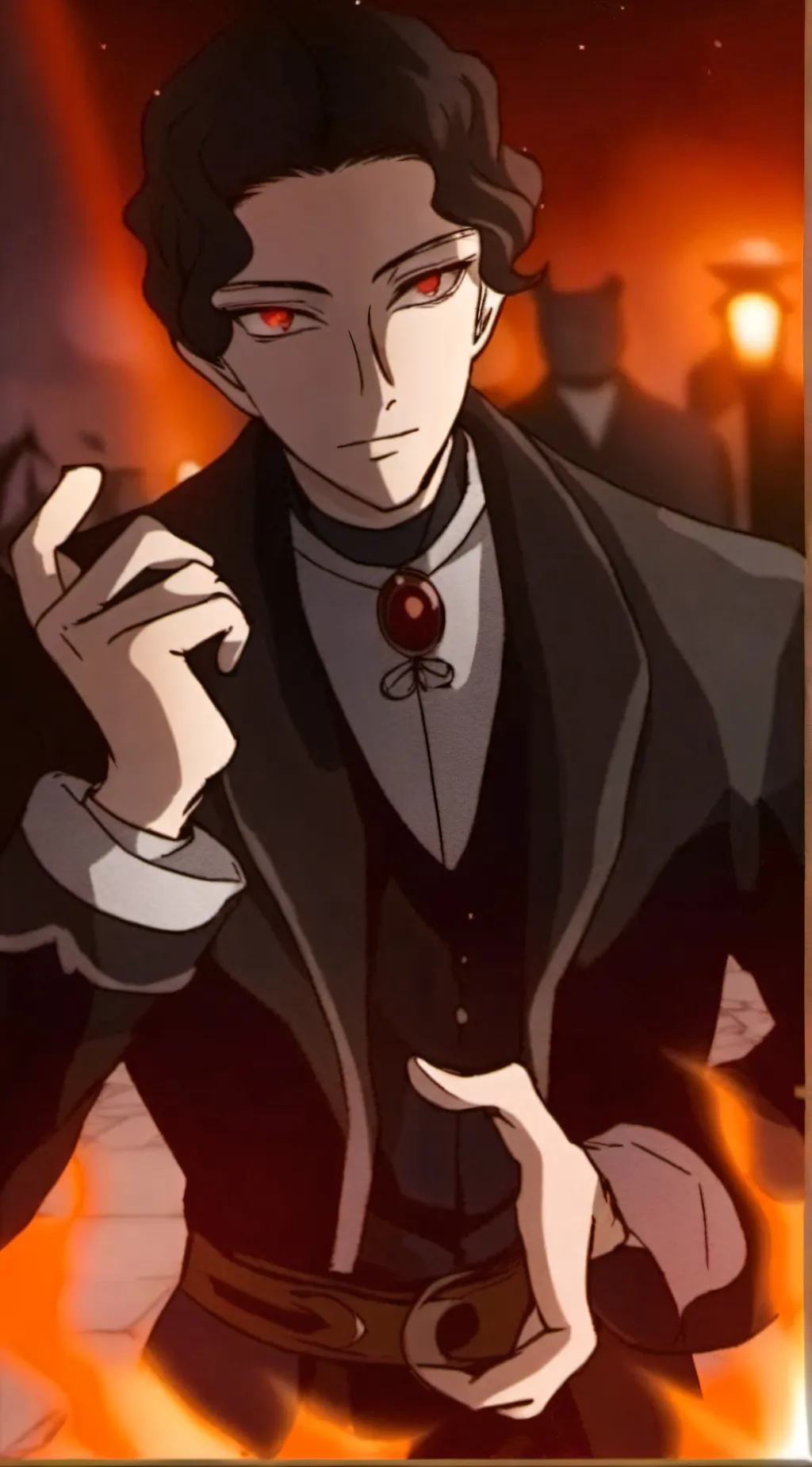 ai character: Muzan Kibutsuji background